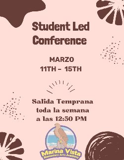 Student LED conference 