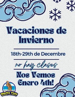 Vacaciones de Invierno 